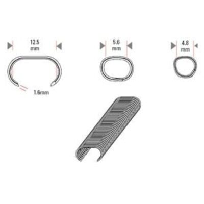 C Ring-Klammer Bostitch Typ 516