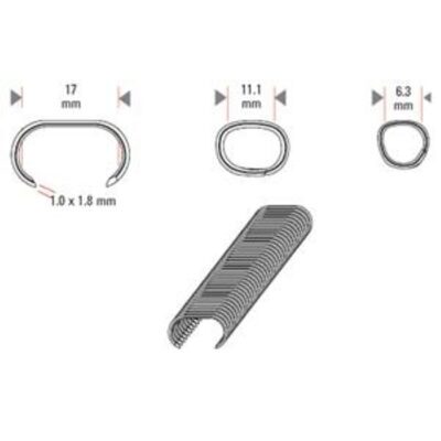 C Ring-Klammer Bostitch Typ 616