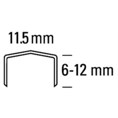 Klammern Bostitch Typ STCR5019