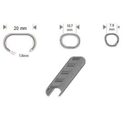 C Ring-Klammer Bostitch Typ 11