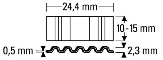 Wellennägel