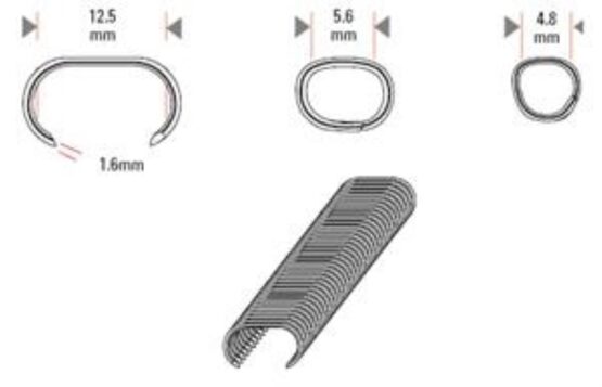 C Ring-Klammer Bostitch Typ 516